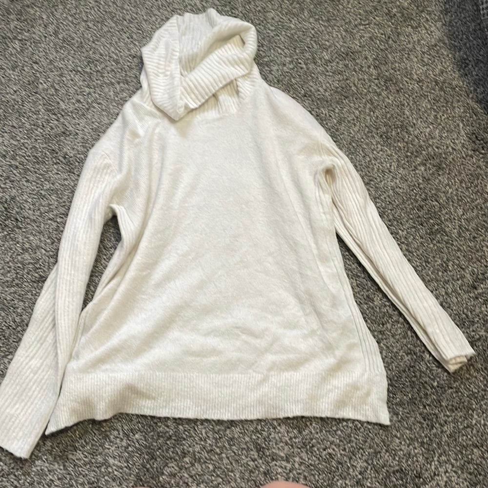 White Turtleneck